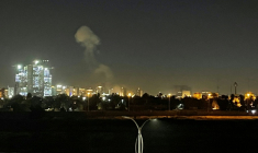 Explosions à Bagdad, le 16 mars 2026 ( AFP / - )