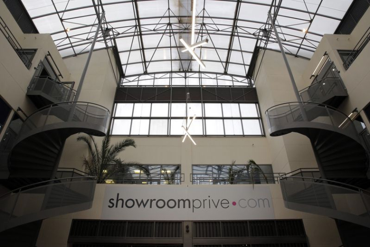 Photo du logo de Showroomprive.com visible à La Plaine Saint-Denis