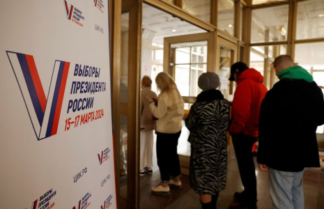 Dernier jour de l'élection présidentielle en Russie
