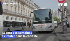 Face au surtourisme, Paris veut moins de cars