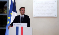 "NOUS N'EN AVONS PAS FINI AVEC L'ANTISÉMITISME", DIT MACRON