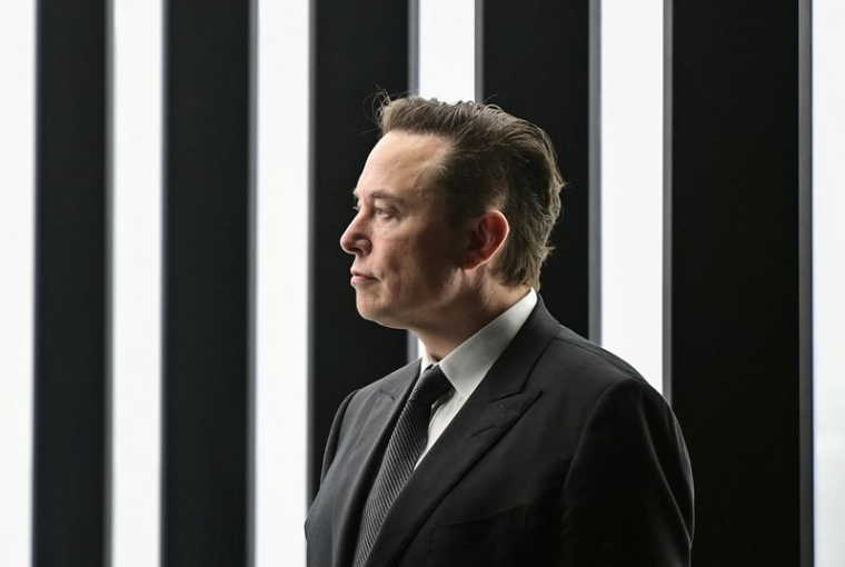 Photo d'archives d'Elon Musk à la cérémonie d'ouverture de la nouvelle "Gigafactory" de Tesla à Grünheide, en Allemagne