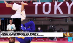 Tokyo 2020 : le judoka Teddy Riner sauve une médaille de bronze
