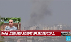 Guerre Israël-Hamas : "des dizaines de milliers d'hommes sont massés à la frontière de Gaza
