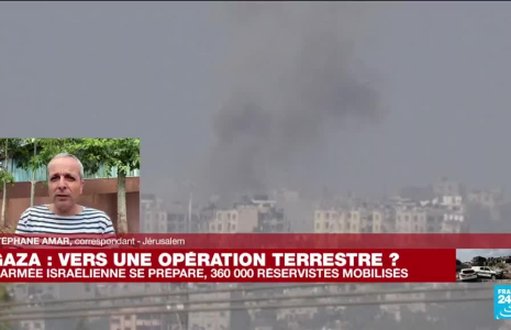 Guerre Israël-Hamas : "des dizaines de milliers d'hommes sont massés à la frontière de Gaza