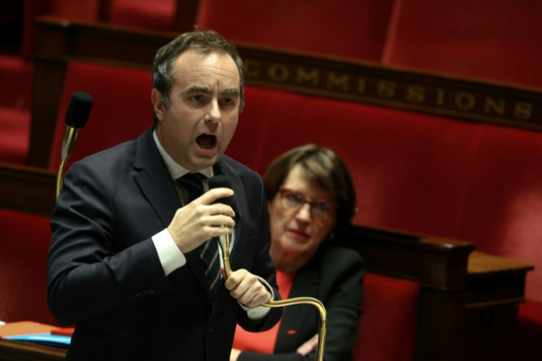 Le Premier ministre Sébastien Lecornu à l'Assemblée nationale le 14 janvier 2026 ( AFP / Alain JOCARD )