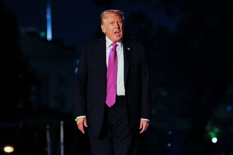 Le président américain Donald Trump