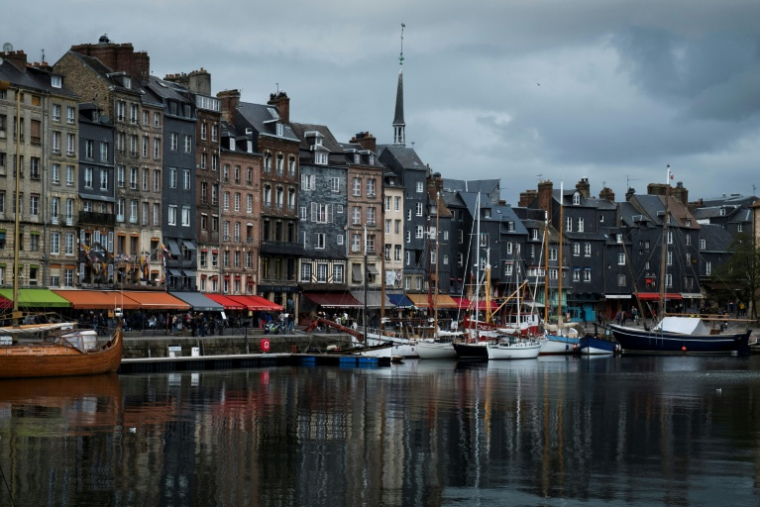 Le port d'Honfleur, dans le Calvados, le 1er novembre 2018 ( AFP / JOEL SAGET )