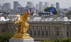 Vue du bâtiment du Quai d'Orsay à Paris