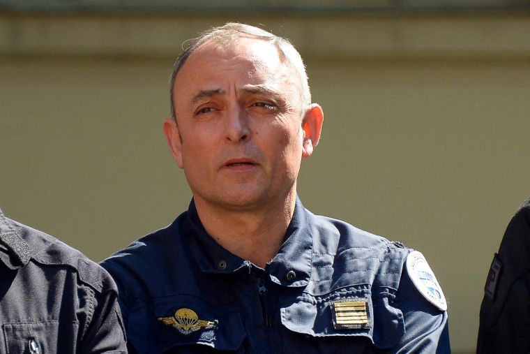 Hubert Bonneau à Paris, le 19 avril 2016 ( AFP / BERTRAND GUAY )