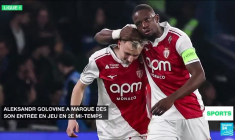 Monaco s'impose contre le PSG en Ligue 1 pour la deuxième fois de la saison