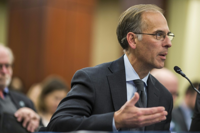 L'économiste en chef de Moody's, Mark Zandi, le 13 décembre 2017, à Washington ( GETTY IMAGES NORTH AMERICA / Zach Gibson )