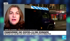 Pandémie de Covid-19 en Europe : retour au calme aux Pays-Bas après plusieurs nuits d'émeutes