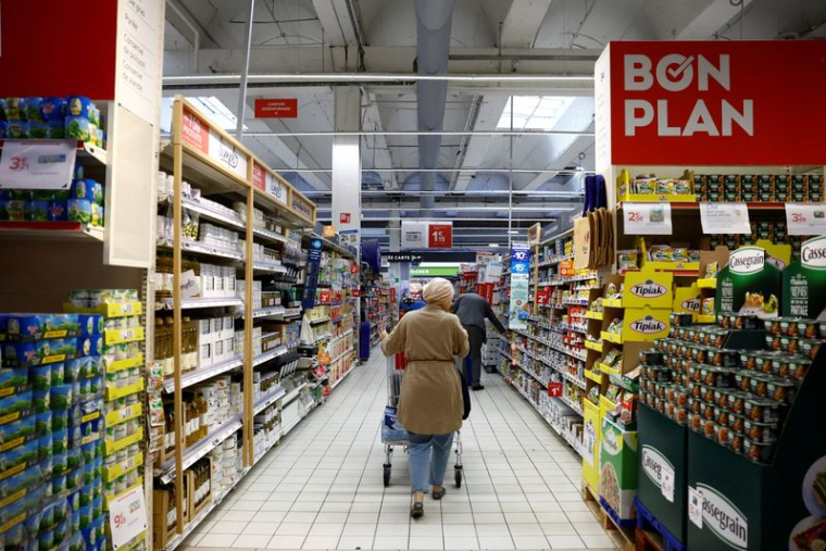Un supermarché près de Paris