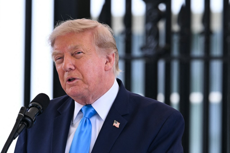 Le président américain Donald Trump à Washington, le 30 juillet 2026. ( AFP / BRENDAN SMIALOWSKI )