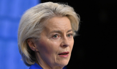 Ursula von der Leyen à Bruxelles le 19 mars 2026.  ( AFP / JOHN THYS )