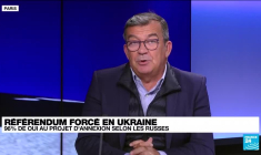 Référendums d'annexion en Ukraine : la commission électorale russe annonce le "oui" largement en tête