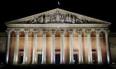 Le gouvernement organisera, comme souhaité par le président Emmanuel Macron, un débat à l'Assemblée nationale sur la guerre entre l'Iran et Israël mercredi soir à partir de 21H30 ( AFP / Ludovic MARIN )