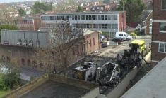 Londres: carcasses d'ambulances de la communauté juive incendiées lors d'une attaque