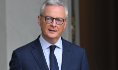Bruno Le Maire à Paris, le 4 octobre 2023. ( AFP / BERTRAND GUAY )