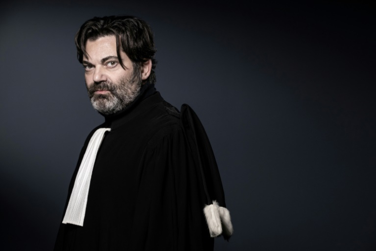 L'avocat Randall Schwerdorffer, le 7 janvier 2020 à Paris ( AFP / JOEL SAGET )