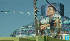 Mondial 2022: En Argentine, le quartier d'enfance de Lionel Messi lui rend hommage