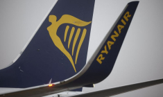 Le logo Ryanair sur un Boeing 737-8AS