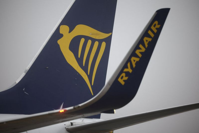 Le logo Ryanair sur un Boeing 737-8AS
