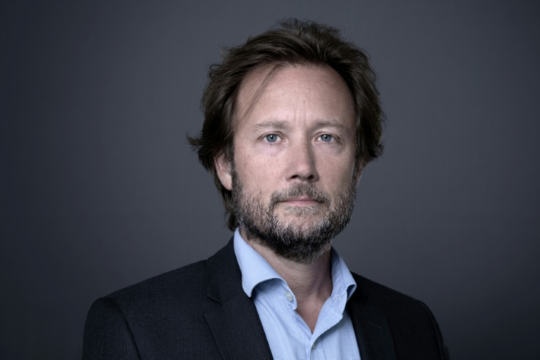 Le chef des députés socialistes Boris Vallaud à Paris, le 28 août 2023 ( AFP / Alain JOCARD )