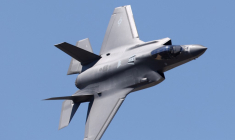 Un avion F-35. ( AFP / TOBY SHEPHEARD )