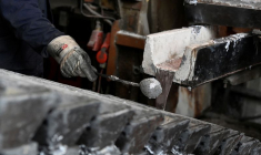 La fonderie du fournisseur automobile allemand G.A. Roeders à Soltau