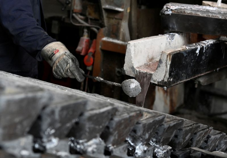 La fonderie du fournisseur automobile allemand G.A. Roeders à Soltau