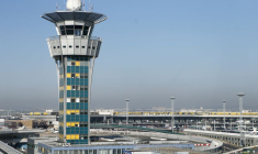 Vue générale de l'aéroport d'Orly
