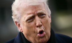 Donald Trump à Washington, le 16 janvier 2026 ( AFP / Brendan SMIALOWSKI )