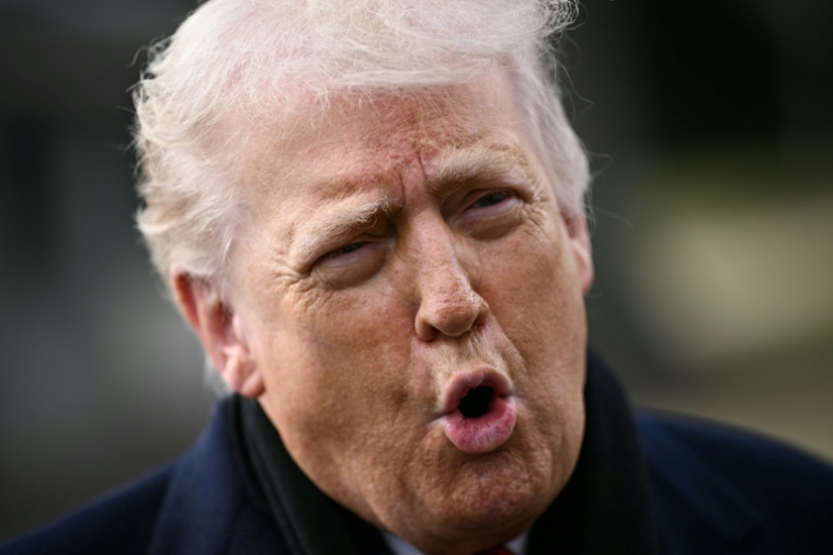 Donald Trump à Washington, le 16 janvier 2026 ( AFP / Brendan SMIALOWSKI )