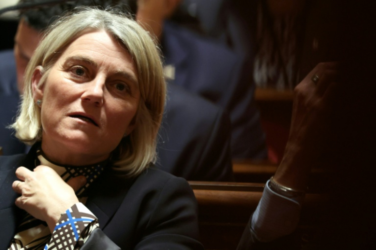La ministre de la Santé Stéphanie Rist au Sénat le 20 janvier 2026 à Paris ( AFP / Alain JOCARD )