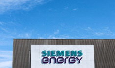 Logo de Siemens Energy à Muelheim an der Ruhr, en Allemagne
