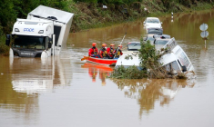 LE BILAN DES INONDATIONS EN EUROPE DÉPASSE 150 MORTS
