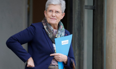 Geneviève Darrieussecq à Paris, le 13 novembre 2024. ( AFP / LUDOVIC MARIN )