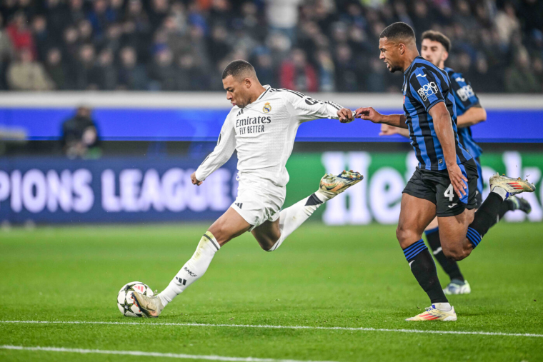 Le Real Madrid dompte l'Atalanta, Mbappé buteur et blessé
