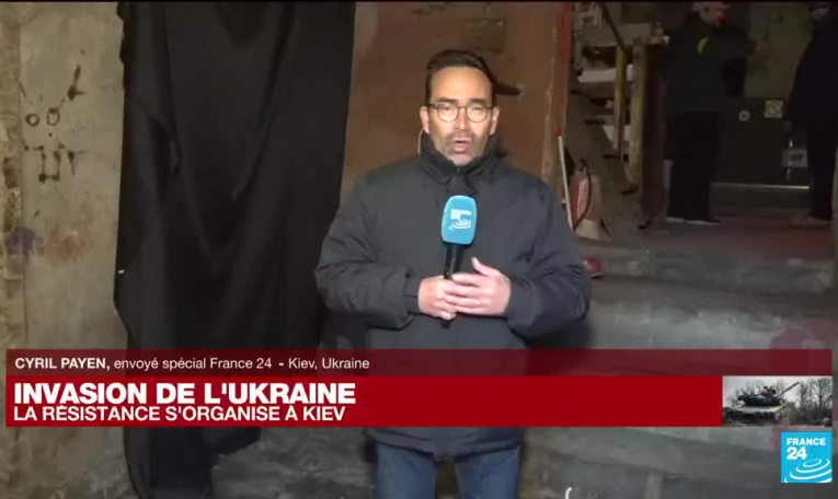 Ukraine : au coeur de Kiev, les artistes oeuvrent pour la résistance