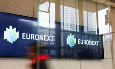 La bourse Euronext, située dans le quartier d'affaires de La Défense à Paris