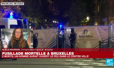 Au moins deux morts dans une fusillade à Bruxelles, le suspect en fuite