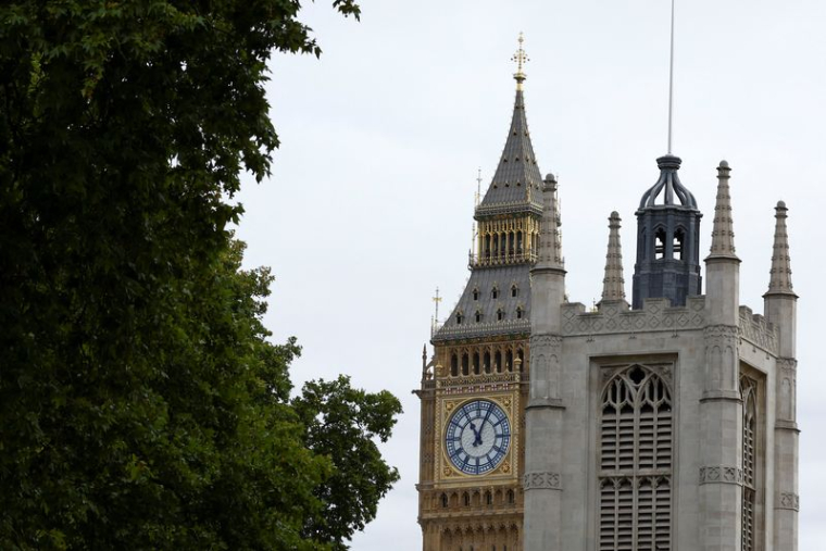 Big Ben, près de l'abbaye de Westminster, à Londres