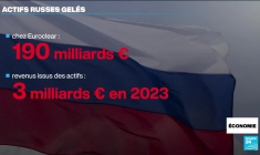 G7 : accord sur une aide à l'Ukraine via les avoirs gelés russes