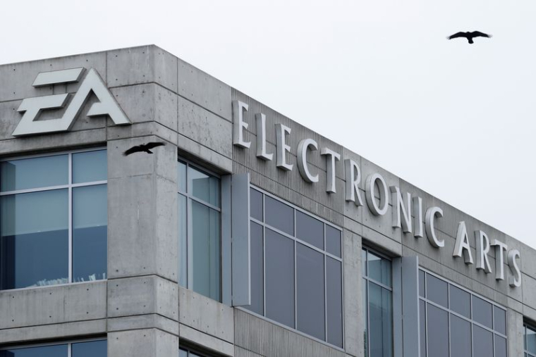 Un immeuble de bureaux d'Electronic Arts à Los Angeles, en Californie.