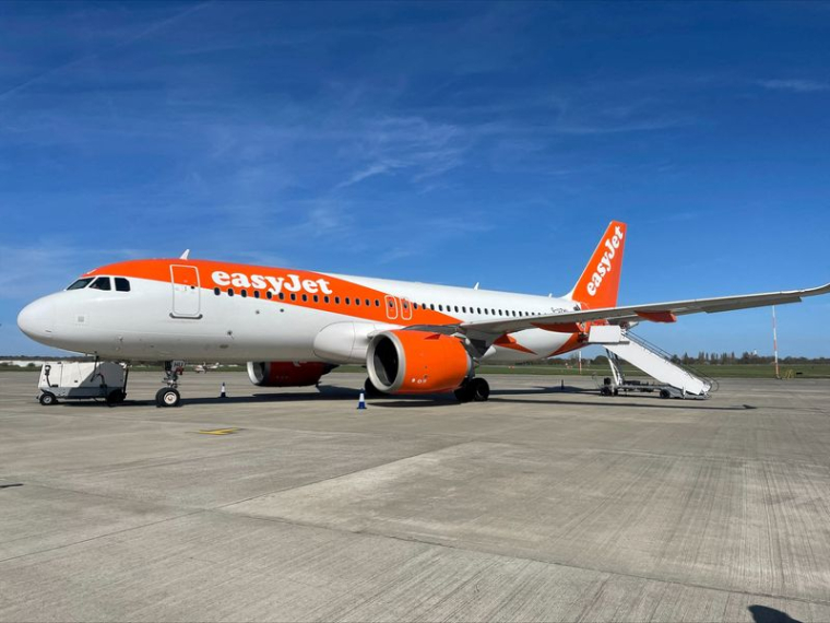Un avion de la compagnie easyJet