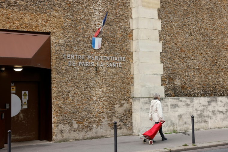 Le centre pénitentiaire de Paris La Santé le 10 novembre 2025 ( AFP / Ian LANGSDON )