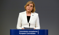 L'Union européenne a annoncé mercredi une série de mesures visant à réduire le fardeau réglementaire dans le domaine de l'intelligence artificielle et des données ( AFP / Nicolas TUCAT )