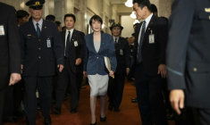 La Première ministre du Japon Sanae Takaichi à la Chambre des réprésentants à Tokyo, le 5 octobre 2026 ( AFP / Yuichi YAMAZAKI )